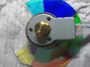 the back of Canon MU500 color wheel