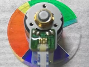 the back of BenQ SP870 Projector color wheel