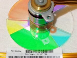 Genuine Optoma ex550 projector color wheel label