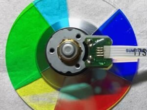 Optoma EW865 color wheel segments, RYGCWB, 6 segments