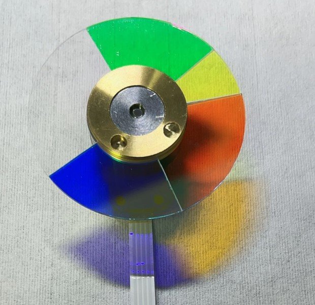 optoma es530 color wheel segments