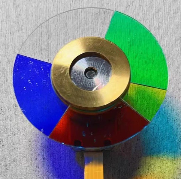 InFocus X6C projector Color wheel-Front view