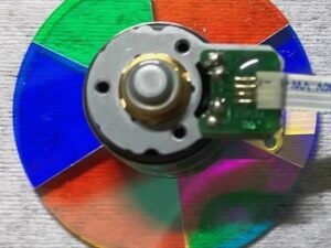 the segments of Optoma hd73 projector color wheel