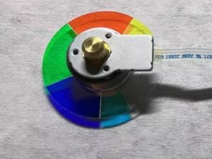 the back of Viewsonic PA503XE projector color wheel Viewsonic PA503XE projector genuine color wheel-back view