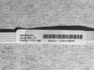 BenQ MH535 projector color wheel genuine label, 102425045