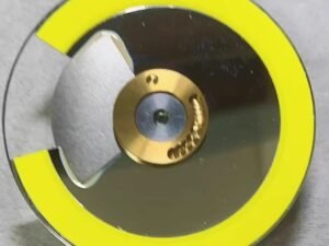 Barco F70 laser projector phosphor color wheel - front view