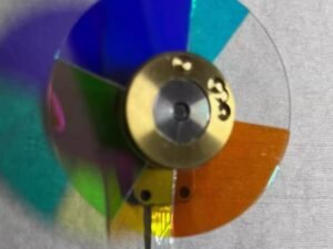 Sanyo PDG-DWL2500C projector genuine color wheel-front view