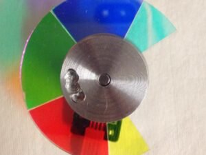 Canon LV-X320 projector colour wheel-front view