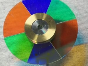 InFocus IN78 projector color wheel-front view