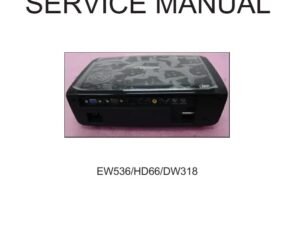 Detailed repair manual for Optoma HD66 – fits DW318 too Optoma HD66 projector service manual compatible with DW318