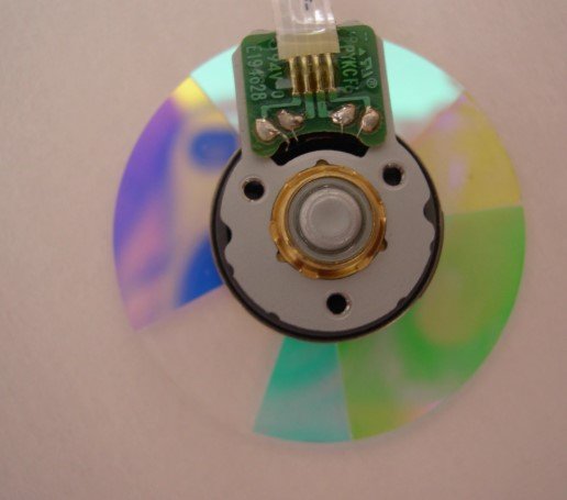 Acer H5350 projector replacement color wheel – rear view