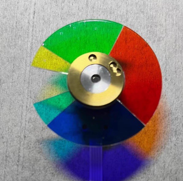 PD F10 projector genuine color wheel-Front view