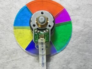 Back view of Smartboard projector color wheel