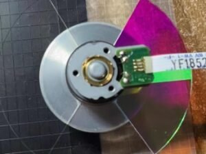 Pansonic PT-RZ570BU projector genuine color wheel-BACK view