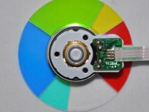 Sharp XR-N855SA projector genuine color wheel-back view