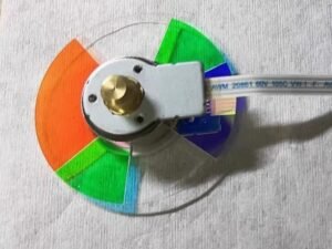Sharp XV-QZ435A projector color wheel- Back view