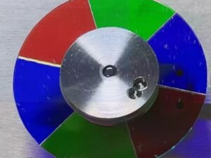 Sharp XV-Z15000 projector genuine color wheel-Front view, 6 segments, RGBRGB, 6 speed