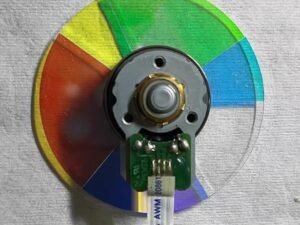 Dell 1800MP projector genuine spare parts-back view