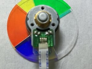 Original Vivitek D557W projector color wheel-Back view