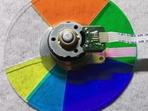 Original Canon LX-MU700 projecor color wheel- Back view