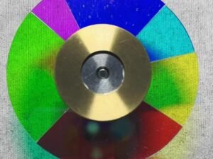 acer H7350 color wheel acer H7350 projector genuine color wheel. Compatible with H7530D -Front view