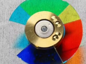acer P1276 projector genuine color wheel. Compatible with P1273B-Front view