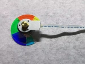 ACER X1123H projector color wheel genuine replacement part, Compatible with ACER P1285-Back view