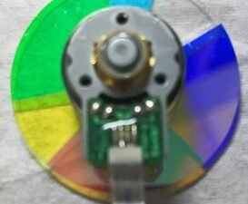 acer S1213 color wheel ACER S1213 projector color wheel genuine replacement part, Compatible with ACER P1266 projectors-Back view