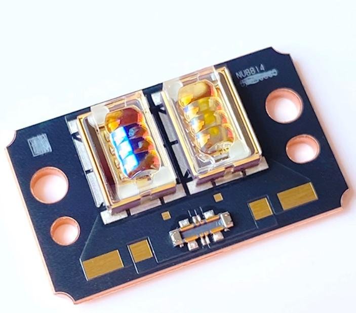 NICHIA NUBB14 40W 455nm Blue Laser Array Front View