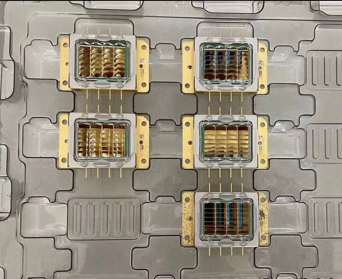 NUGM34 green laser diode array module 525nm 47W front view