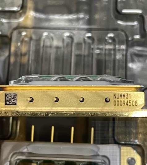 NUMM31 multiple laser diode array-side view