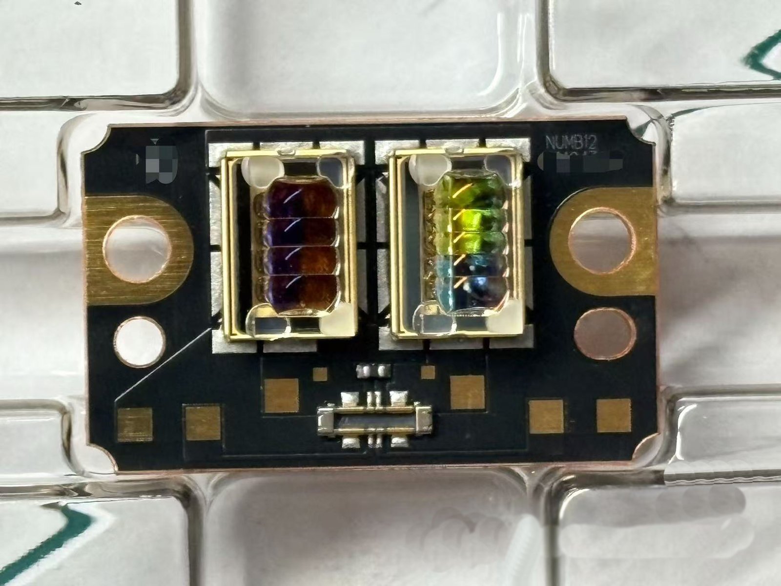NICHIA NUMB12 Multiple Laser Diode RGB Front View