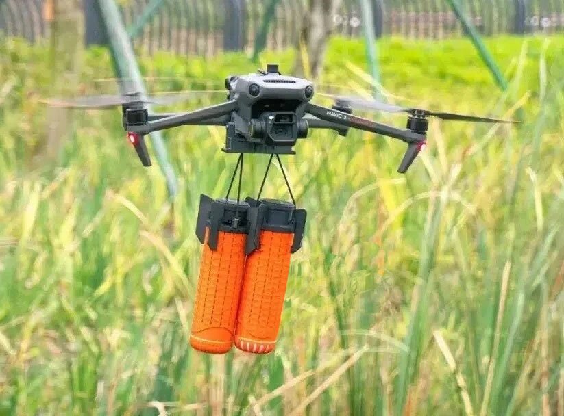 Installed under drone (module mounted)