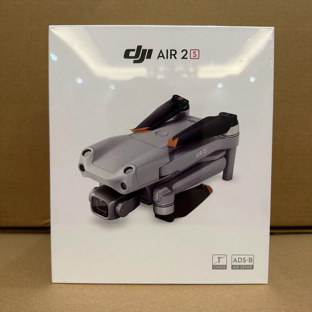 DJI Mavic Air 2S drone body front view without battery - Original packing box