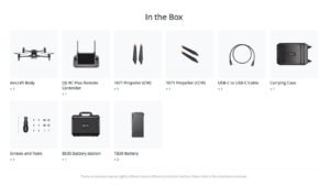 DJI Matrice 30 Series drone all items in packing box