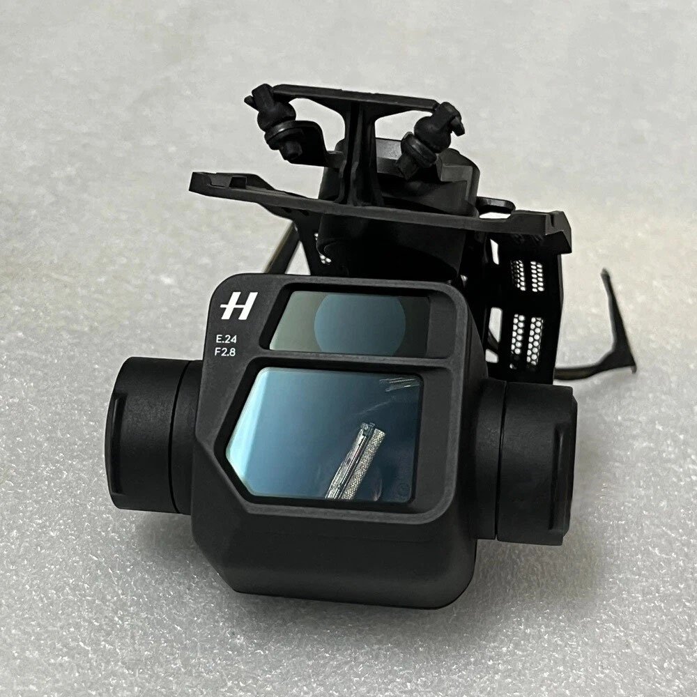 DJI Mavic 3 gimbal camera arm assembly front view, no lens