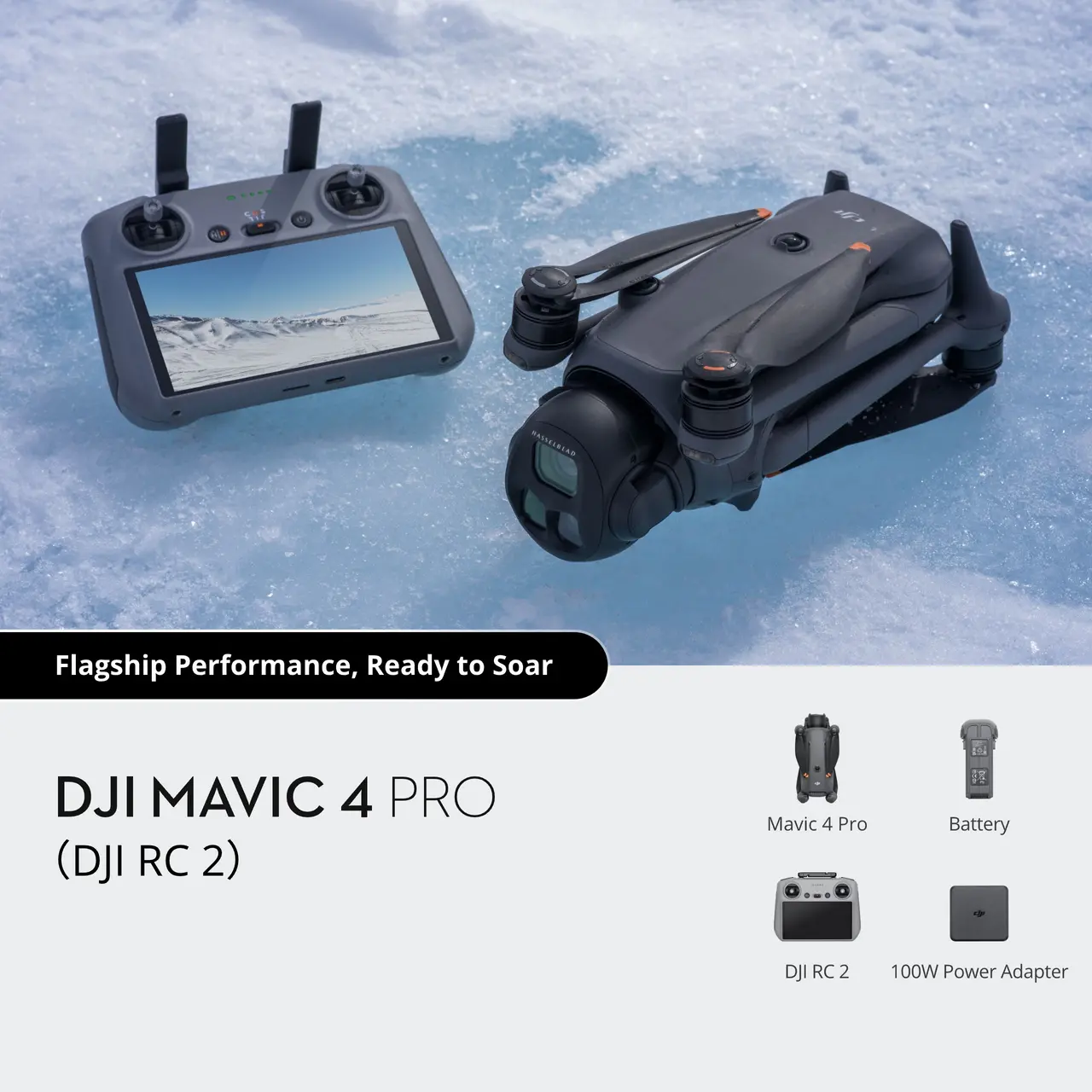 DJI Mavic 4 Pro drone and DJI RC 2