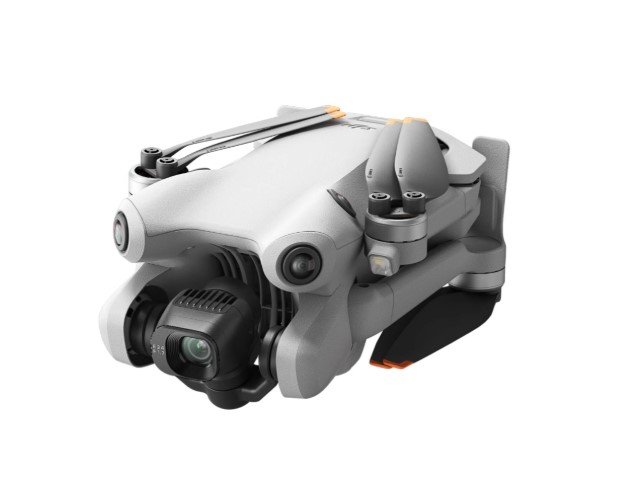 DJI Mini 4 Pro Drone Body Only folded for travel, compact design under 249 g