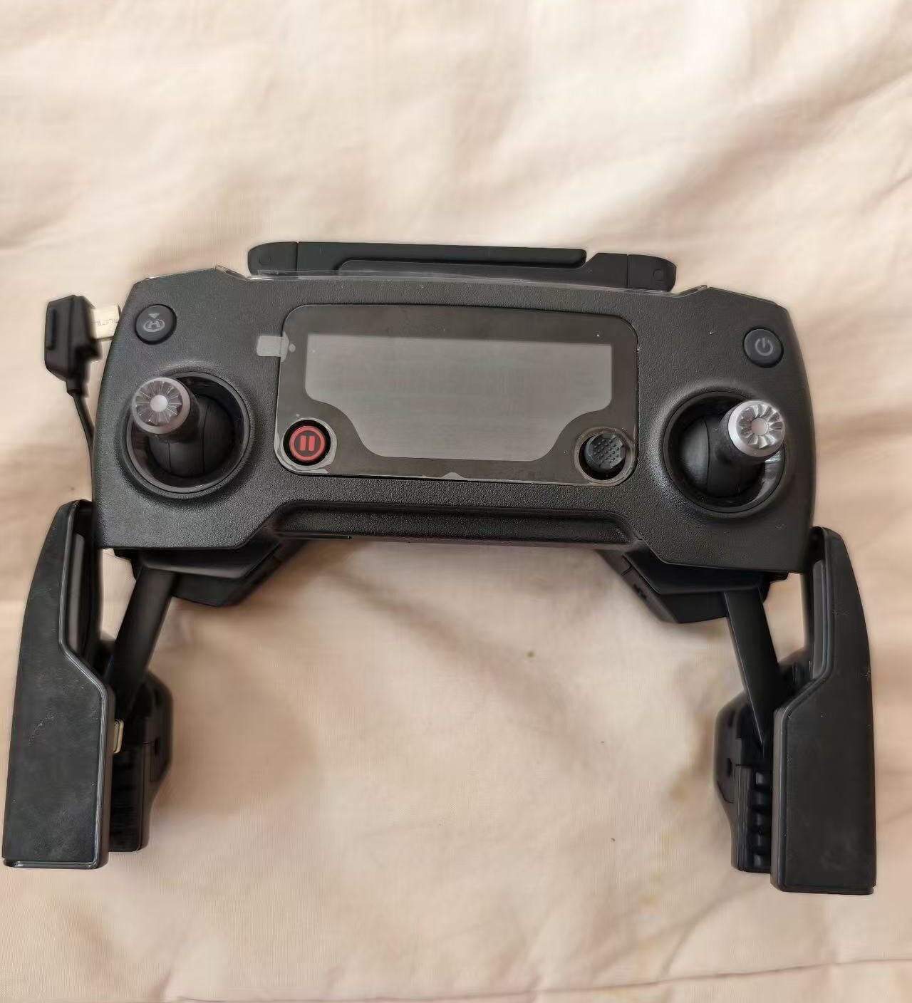 DJI mavic pro remote- front view
