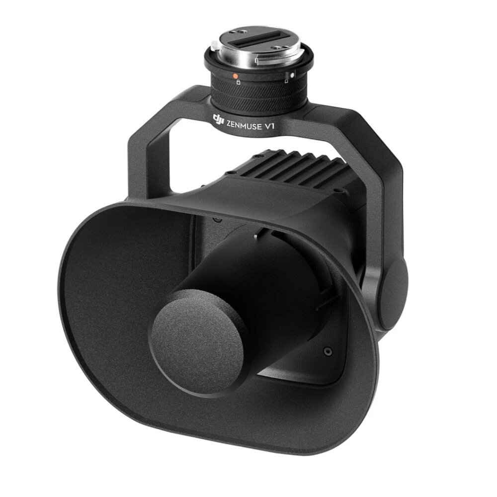DJI Zenmuse V1 Smart Broadcast Speaker Side view