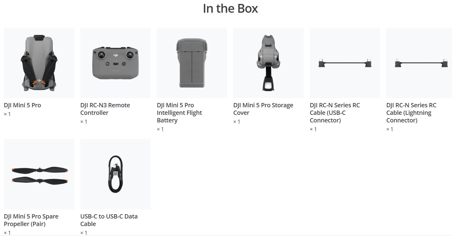 DJI Mini 5 Pro Fly More Combo (DJI RC 2/ N3) Long Battery Life Original New - Image 13