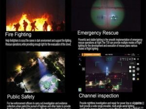 T30_V2 Matrix Lamp 40W concentrated beam illumination at night