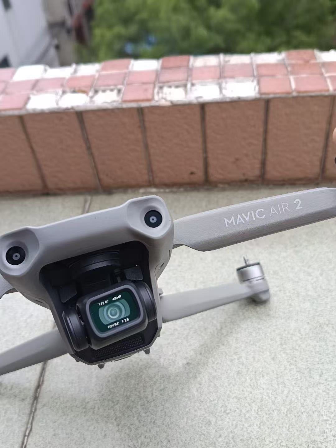 Used DJI Air 2 Drone body only - front view