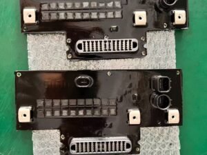 Close-up of DJI Agras T40 battery mainboard