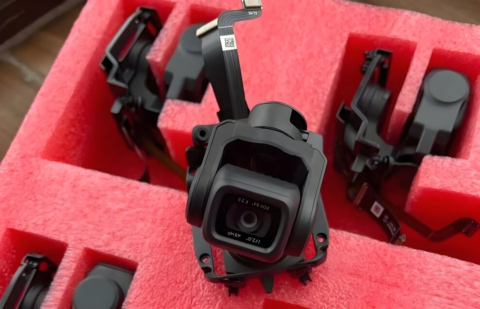 DJI Mavic Air 2 Gimbal Camera Close-Up