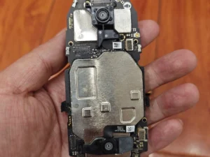 Close-up of DJI Mavic 2 Pro/Zoom core board components and sensors