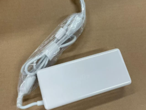 Close-up of DJI Phantom 4 100W Charger Connector Ports