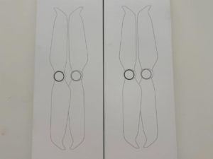 Genuine DJI Phantom 4 Pro 9455S Quick Release Propellers Set