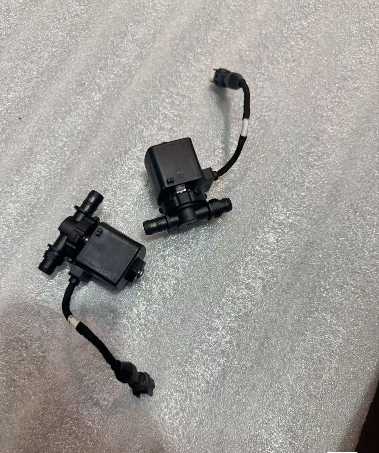 Close-up of DJI T50/T25 solenoid valve