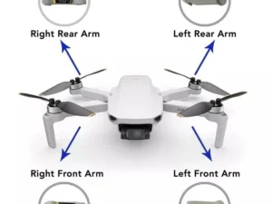 Genuine DJI Mini 4K Replace Front Rear Left Right Motor Arm Spare Parts DJI Mini 4K front rear left right motor arm replacement OEM parts